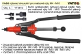 Kleště nýtovací na maticové nýty M4-M10 YATO YT-3613